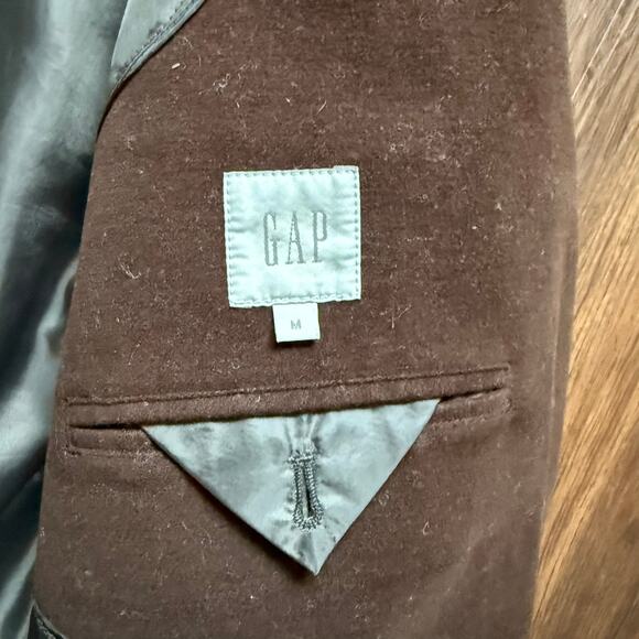 GAP Men’s Brown Velvet Blazer Jacket – 100% Cotton – Size M - Picture 4 of 10